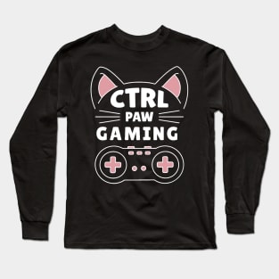 CTRL PAW GAMING Long Sleeve T-Shirt